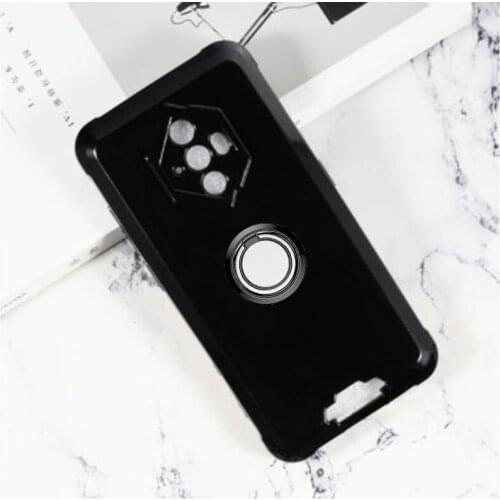 For Blackview BV6600 Pro BV6600E Back Ring Holder Bracket Phone Case Cover TPU Soft Silicone On BV6600Pro