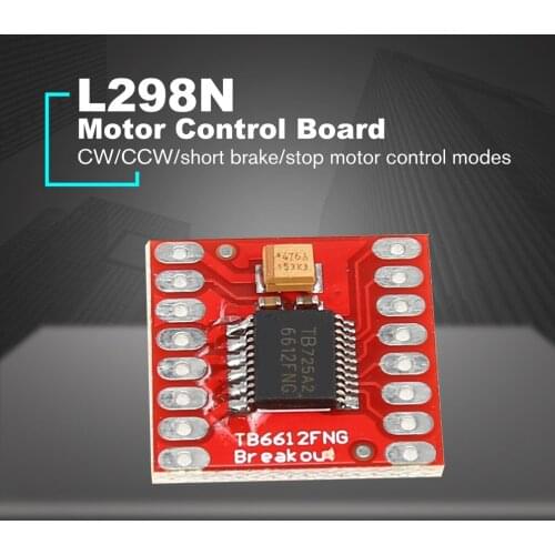 TB6612FNG Dual DC Stepper Motor Control Drive Expansion Shield Board Module for Arduino Microcontroller Better than L298N