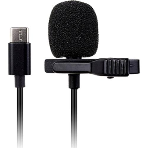 Lavalier Live Microphone Mobile Phone Recording Equipment Noise Reduction Microphone Live Voice Control USB Interface