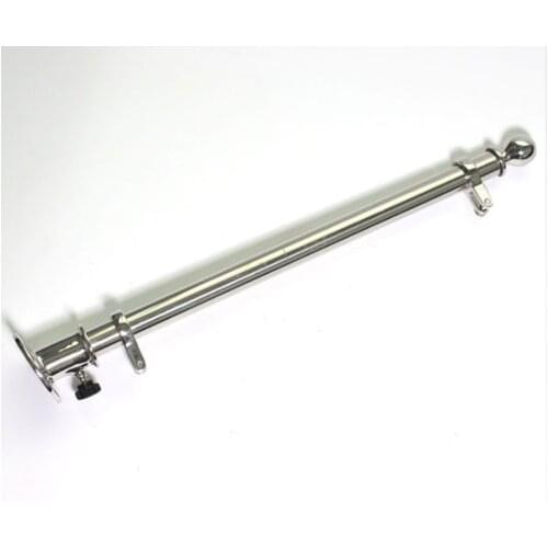 Marine Boat Yacht 316 Stainless Steel Deck Flag Pole With Socket Base 1220mm 48 Inch