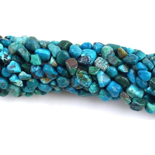 Natural Turquoises Oval Shape Gravel Stone Beads Loose Beads 5*8mm For Jewelry Making DIY Necklace Bracelet Accessories