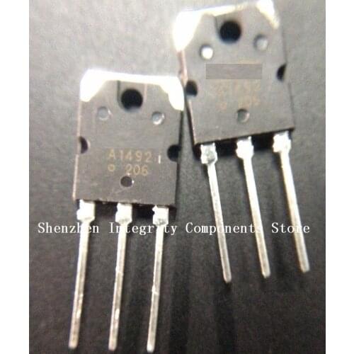 Wholesaler 10pairs/lot 2SC3856 + 2SA1492 TO3P NPN power transistor New