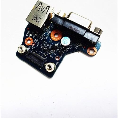 Original For Dell E6440 VGA USB Port Board VAL90 LS-9938P CN-028X5F 28X5F