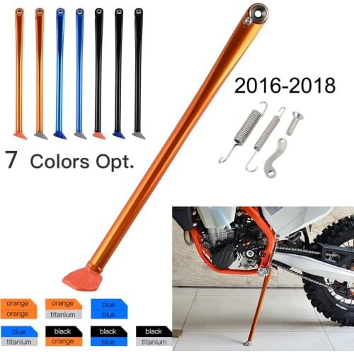 Motorcycle Kick Side Stand Kickstand For KTM 125 250 350 450 530 SX SXF SX-F EXC EXCF XC XCF XCW Husqvarna TE FE TX FX 2017-2021