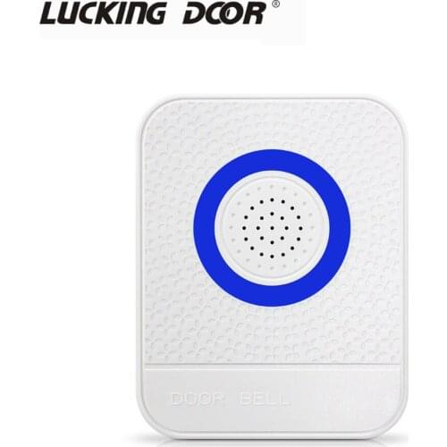 Plastic DC 12V Wired Doorbell Wire Access Control Wire Door Bell External Wired Doorbell Loud Ding-dong Ringtones