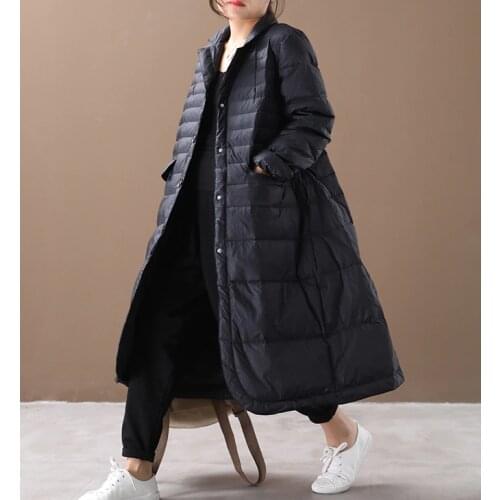 Size S-10XL Women Winter Down Jacket Warm Duck Down Jacket Coat A-Line Winter Warn Jacket Coat Custom Made Plus Size