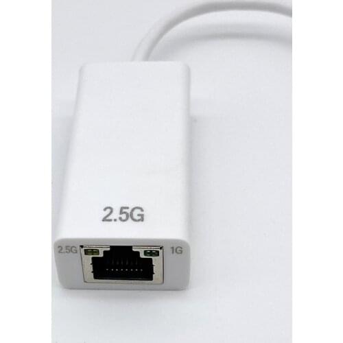 Type c to 2.5G network adapter Ethernet 2500mbps USBc Lan RJ45 External card Converter high-speed Gigabit splitter for Macbook