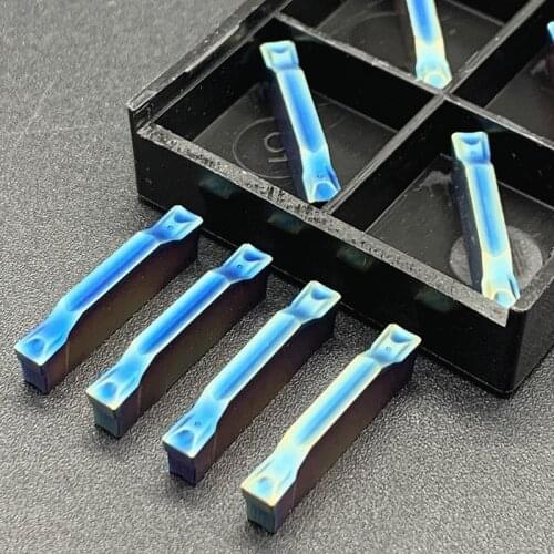 High quality N123G2 0300 0003 CR slotted carbide insert N123G2 CNC lathe slotting Carbide insert lathe tool blade cutting tool