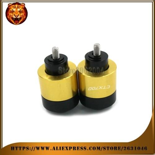 Motorcycle Hand End Grip Ends Bar Handlebar Caps Plugs Grips FOR HONDA CTX CTX700 2014-2015 CTX700D DCT 2014-2016 free shipping