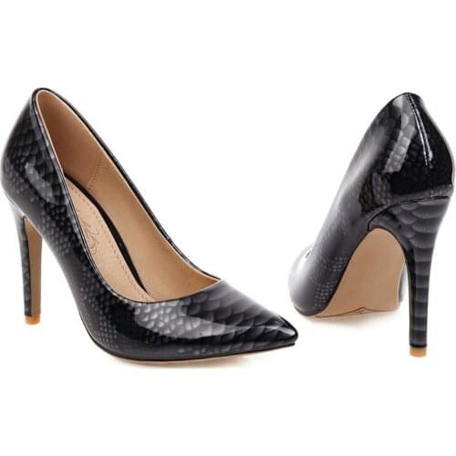 Big SizeSimple pointed high heels ladies high heels women shoes woman pumps
