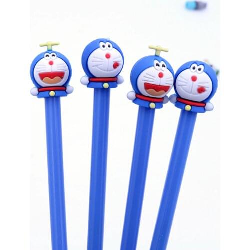 1 PCS cartoon cats creative cute neutral pen black students neutral pen
