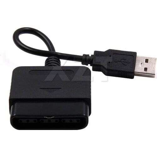 High Quality 1pc USB Adapter Gaming Controller Converter For PS2 to PS3 PC Video Game Accessories Cable Black