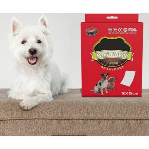 10 Pcs/lot Pet Female Dog Diaper Pads Pants Product Absorbent Female Dogs Disposable Detachable Diaper Pads Preventing Leaks New