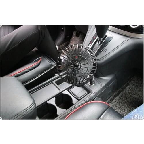 12V Dashboard Oscillating Vehicle Car Van Truck Home Clip-On Fan 2 Speed Airflow for Volvo Universe C30 toytota