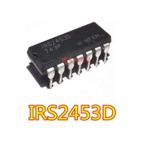Free Shipping 20pcs IRS2453D DIP14 IRS2453DPBF