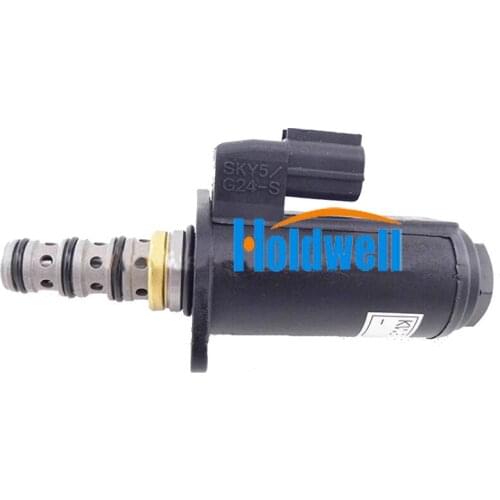 Holdwell Solenoid Valve YN35V00054F1 for Kobelco Excavator SK295-9 SK350-9 SK260-9 SK170 ACERA M-9