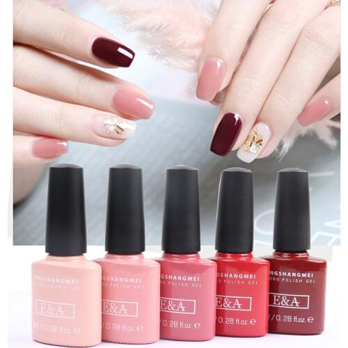 Fengshangmei 8ml Colors Gel Polish 120 Colors Gellak UV Professional Use Nail Gel Polish Long Lasting Gel Varnishes