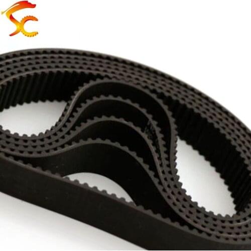 10pcs HTD 3M Timing belt Pitch length 207 3M 9 width 9mm Teeth 69 Rubber HTD3M synchronous belt 3m-207-9 in closed-loop