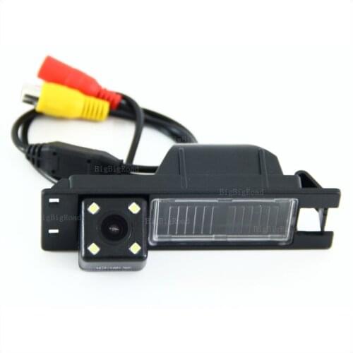 BigBigRoad For Opel Zafira / Astra / Insignia / FIAT Grande / Vauxhall Car Rear View Reverse Backup Camera HD CCD parking camera