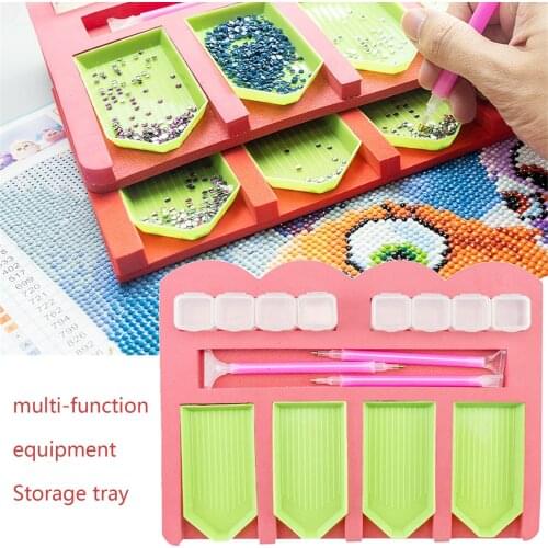 Diamond Painting Tray Organizer Holder Art Craft DIY Diamond Painting Kits Painting With Diamand Accessories Organizer Tray