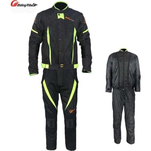 Motorcycle Jackets Summer Mesh Breathable Inner Jacket Pants Racing Reflective Jacket Protective Gears