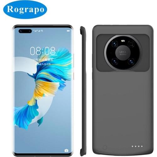 New 6800mAh Battery Charger Case For Huawei Mate 40 , Mate 40 Pro Power Bank Case Accumulator