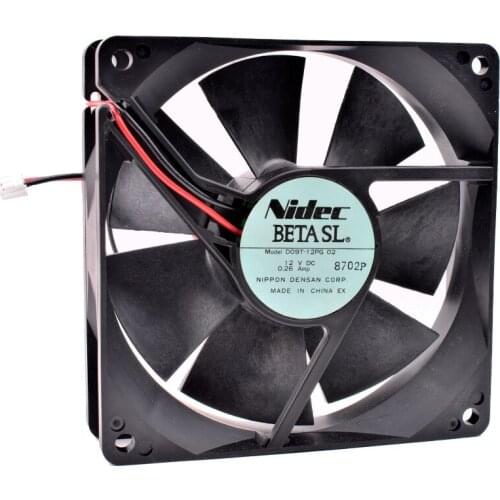 Brand new original D09T-12PG 9cm 92x92x25mm 9025 9225 DC12V 0.26A Inverter refrigerator computer case CPU cooling fan