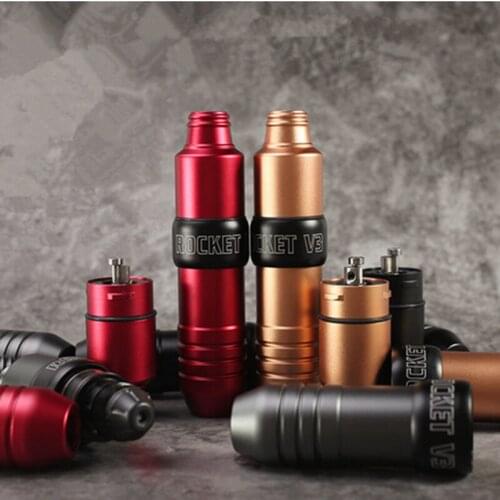 Rocket V3 Tattoo Machine Rotary pen with Swiss Motor Strong Quiet For Cartridge Tattoo Liner and Shader supply