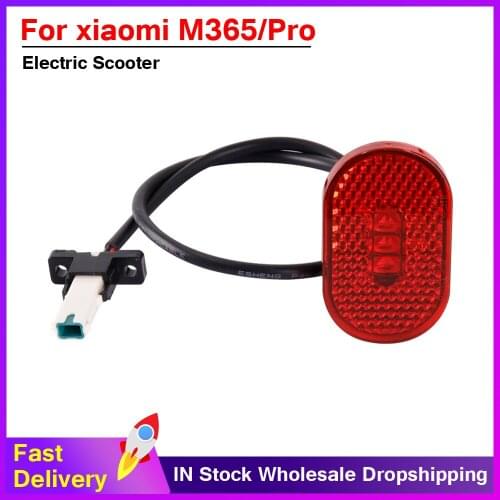 Electric Scooter Brake Rear Tail Light For Xiaomi M365/Pro/1S/Pro2 Scooter Safety Warning Stoplight Waterproof Taillight