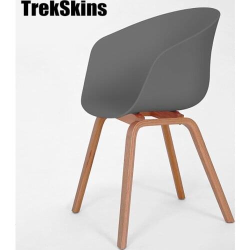 TrekSkins Modern Style Chair for Dining Room Living Room Kitchen Home Easy to Assemble