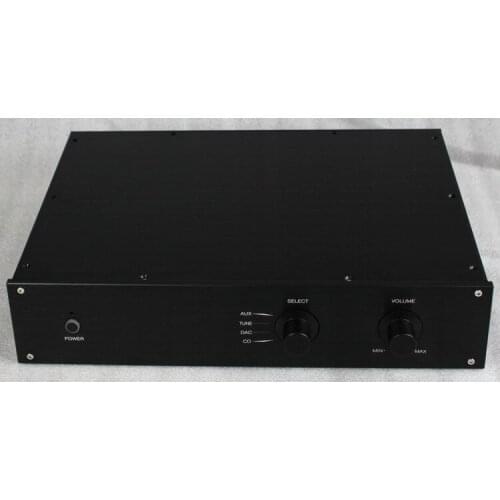WA19-aluminum-chassis-pre-amplifier-chassis-Enclosure-box-313-425-90mm