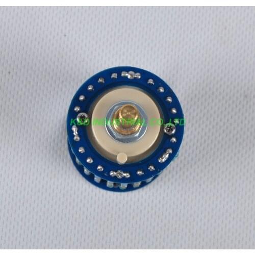 1pc 4pole 24 Step Attenuator Volume Control Pot Log 250K Stereo Potentiometer