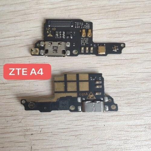 10PCS New For ZTE Blade A4 Micro USB Charging Dock Port Charger Connector Plug PCB Board Flex Ribbon Cable