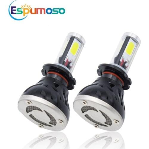 2PCS G5 H1 LED Light H4 H7 LED Headlights Car H3 H11 LED H27 HB3 HB4 9005 Automobile Headlamp COB 4 Sides LED Bulbs 80W 8000LM