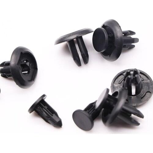 20Pcs 8mm Hole Mudguard Plastics Fastener Fender Panel Lining Retainer Clips For Mazda Axela Atenza