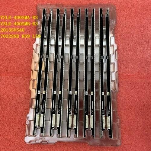 5set=10pcs LED Backlight strip for Samsung UE40F7000SL UE40F7000 UE40F8000 BN96-25443A 25444A 2013SVS40 7032SNB R59 L59 3D