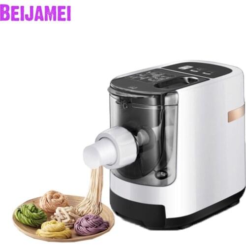 Beijamei Wholesale home electric pasta noodle press automatic noodle maker noodle extruder making machine for sale