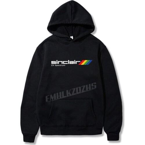 Brand Mens Hoodies Personality Inspired By Sinclair Zx Spectrum Gray Men Full For Women Sweatshirt Hoody Tops blue black