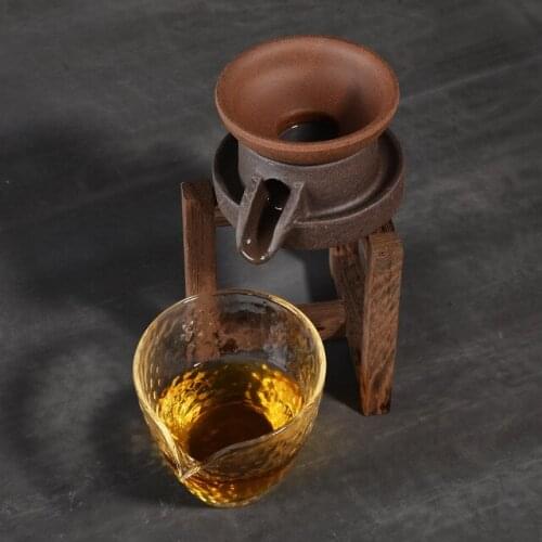 Stone Mill Tea Strainers Ceramic Hand Made Tea Leaf Spice Filter Retro Kung Fu Tea Set Chinese Tea Service Tea Accessories