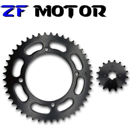 A Set Front And Rear Chain Sprocket Gear Disc Wheel Kit For Yamaha Virago250 XV250 XV 250 Motorcycle Accessories 520