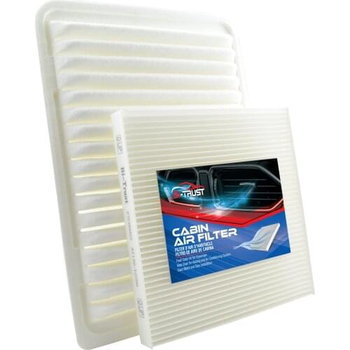 Bi-Trust Engine & Cabin Air Filter Set for 2005-2020 Toyota Tacoma CF10374,87139-YZZ09,88508-04010,CA10163,17801 0C040