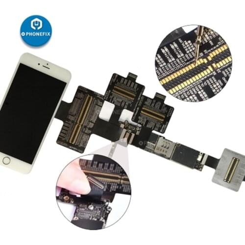 QIANLI iBridge FPC Test Cable Motherboard Fault Checking for iPhone 6 6P 6S 6SP 7 7P 8 8P X Display Touch FPC Front Rear Camera