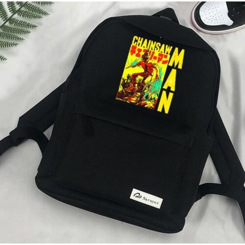 Cool Anime Chainsaw Man Teenagers School Backpacks Boys Girls Unisex Laptop Mochilas Travel Manga Casual Bags Pack Sac A Dos