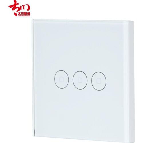 Wall wireless wifi tuya google switch for EU 110v 240v smart home switch