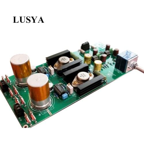 Lusya NE5534 HIFI Single Op Preamplifier Board With STUDER Linear Regulated Gold-sealed Power Supply T0443