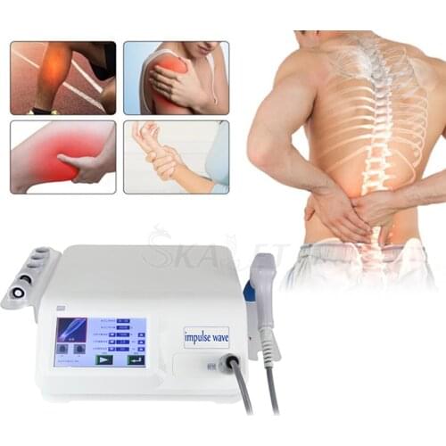 Portable Pneumatic Extracorporeal Shock Wave Therapy ED Shockwave Physiotherapy Massage Machine for Pain Reduction