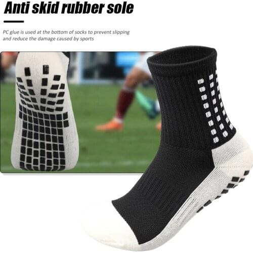 Anti-Slip Football Soccer Socks Elastic Mid-Tube Unisex Sports Stockings Cotton Damping Soccer Ball Baseball Socks NEW Product
