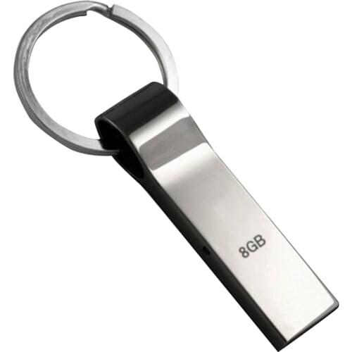 Sliver Golden Metal Drive 8GB 16GB 32GB 128GB High Speed USB Flash Drive Memory Stick Flash Card U Disk USB Flash Drive