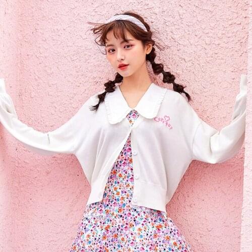 SEMIR Sweater Cardigan Women Loose Outer Wear 2021 Spring Explosion Tops Lazy Sweater For Woman