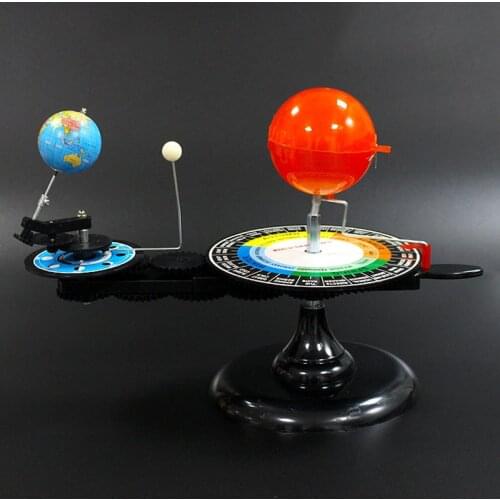 Three-sphere Model Solar And Lunar Total Eclipse Principle Earth Movement Planetarium Childcare Toys Astronomy Science Teaching